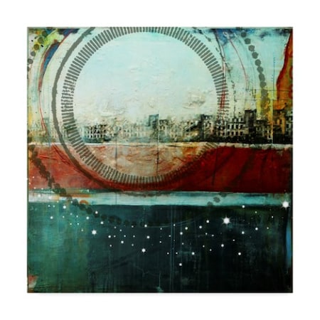 Lovisart 'Bright Lights Big City' Canvas Art,14x14